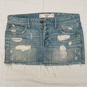 Abercrombie & Fitch Denim Skirt